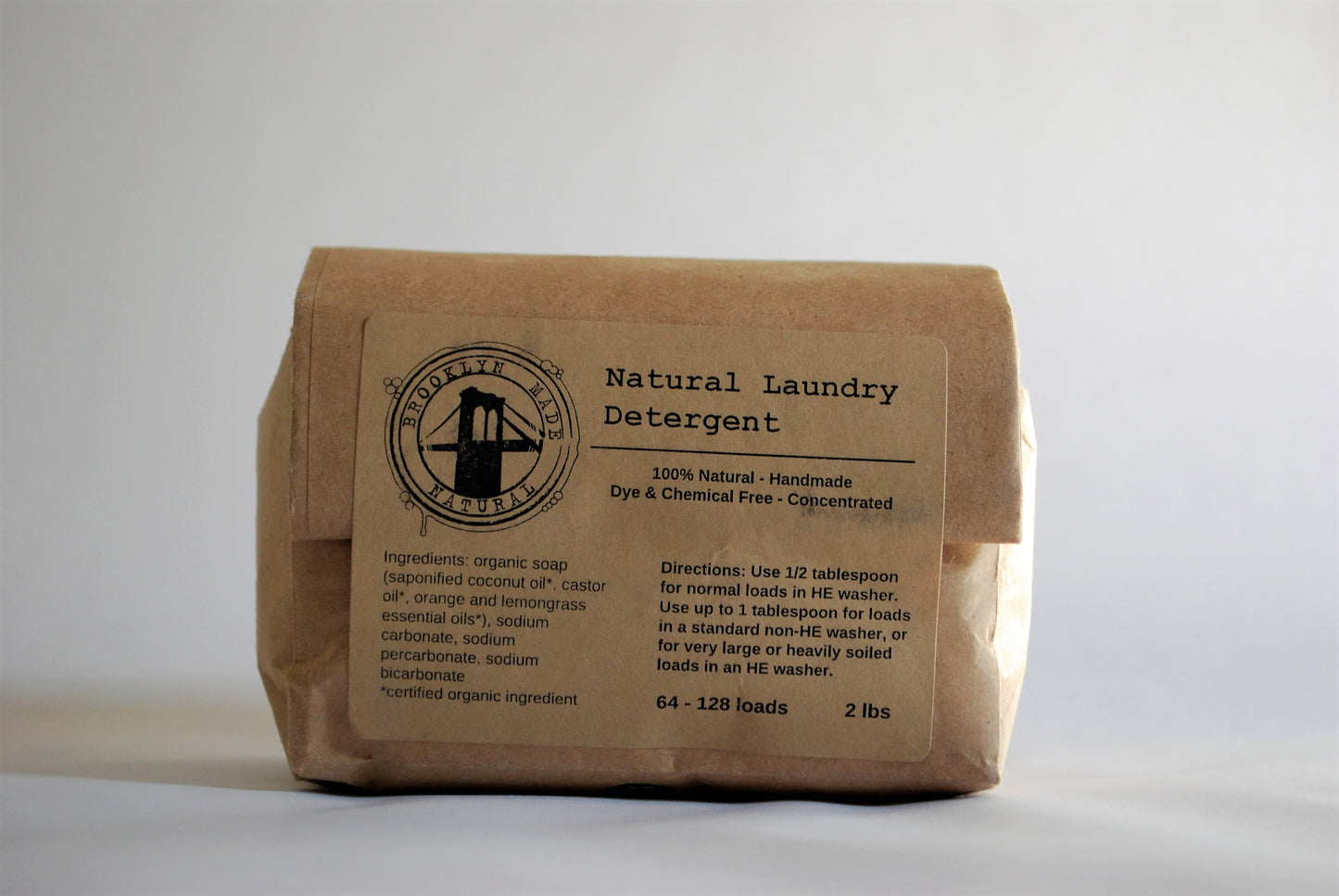 Laundry Detergent Powder - Vegan, Hypoallergenic, Plant-based