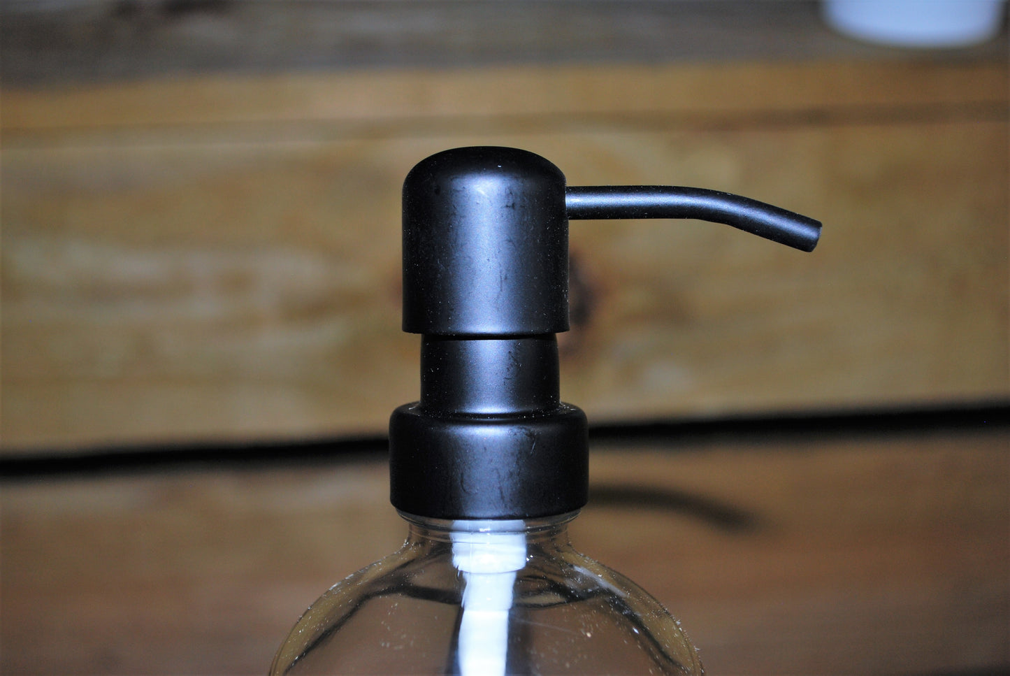 16oz Glass Bottle w/Stainless Steel Pump - Refillable, Reusable, Long-lasting, Good Quality, Lead-free