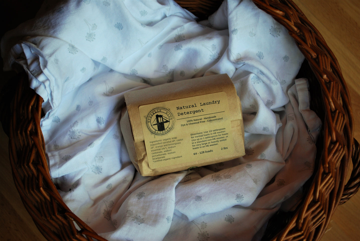 Laundry Detergent Powder - Vegan, Hypoallergenic, Plant-based