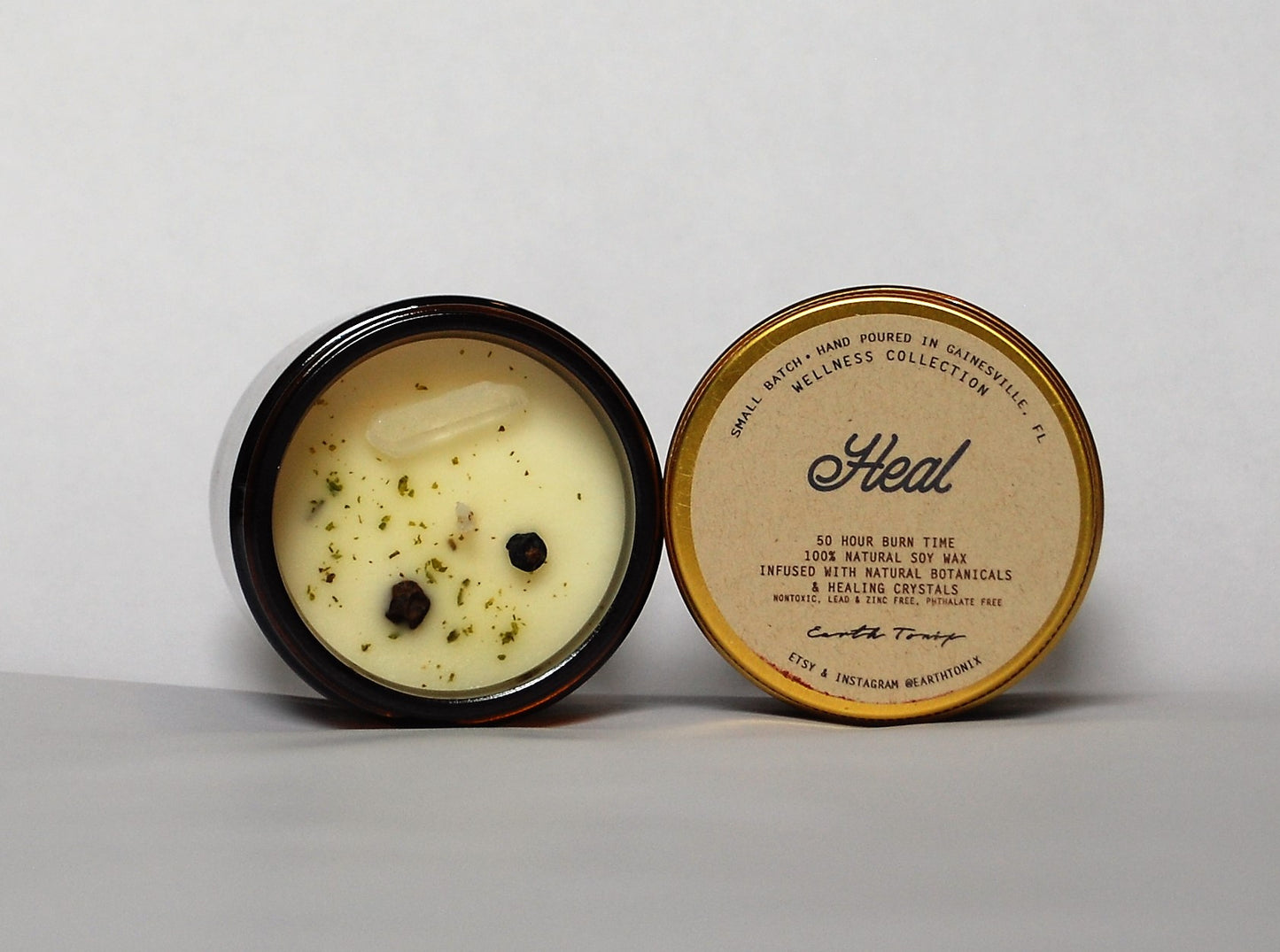 Wellness Soy Candles - Vegan, Small Batch, Local, Zero-waste, Non-toxic