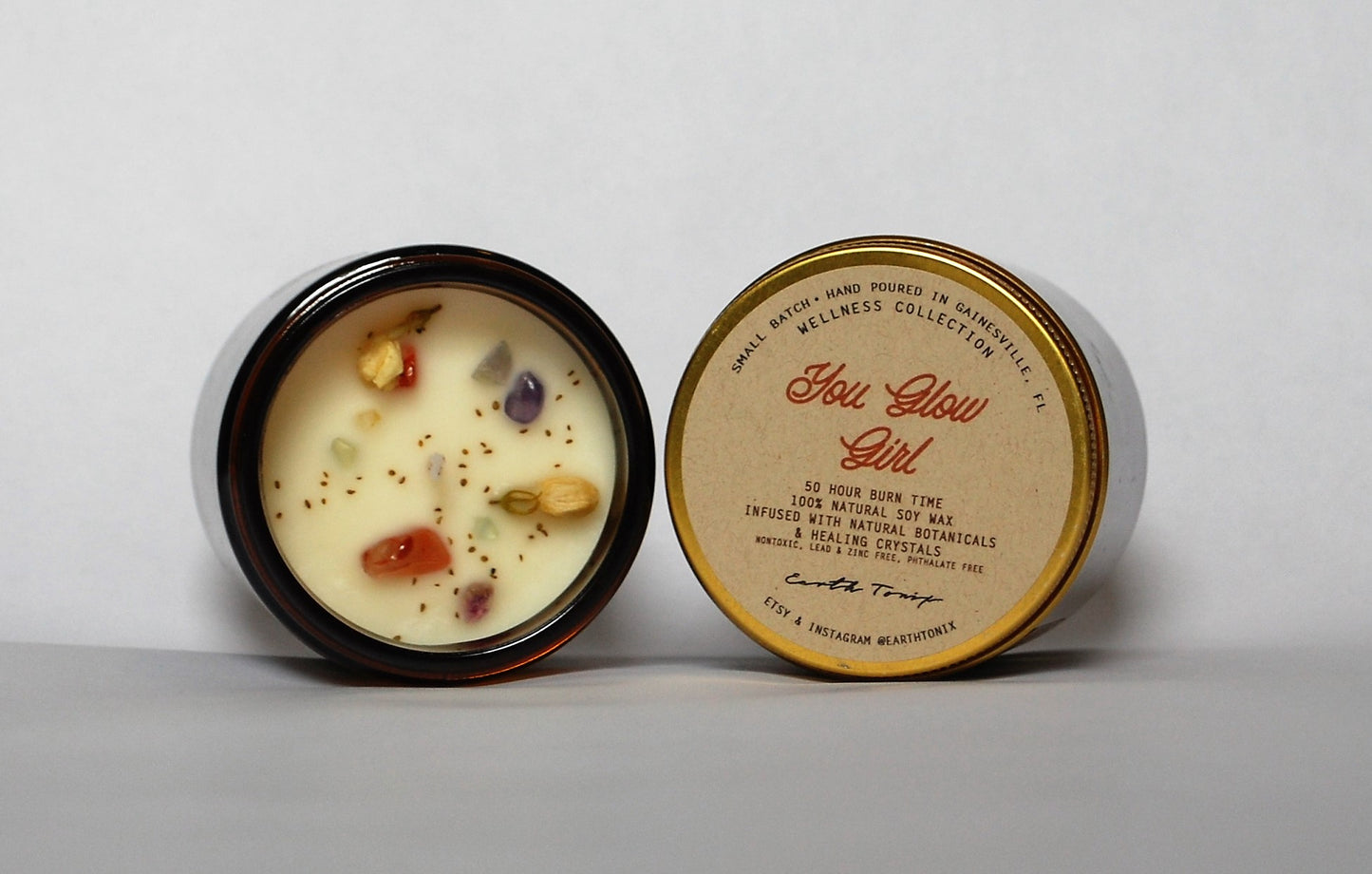 Wellness Soy Candles - Vegan, Small Batch, Local, Zero-waste, Non-toxic