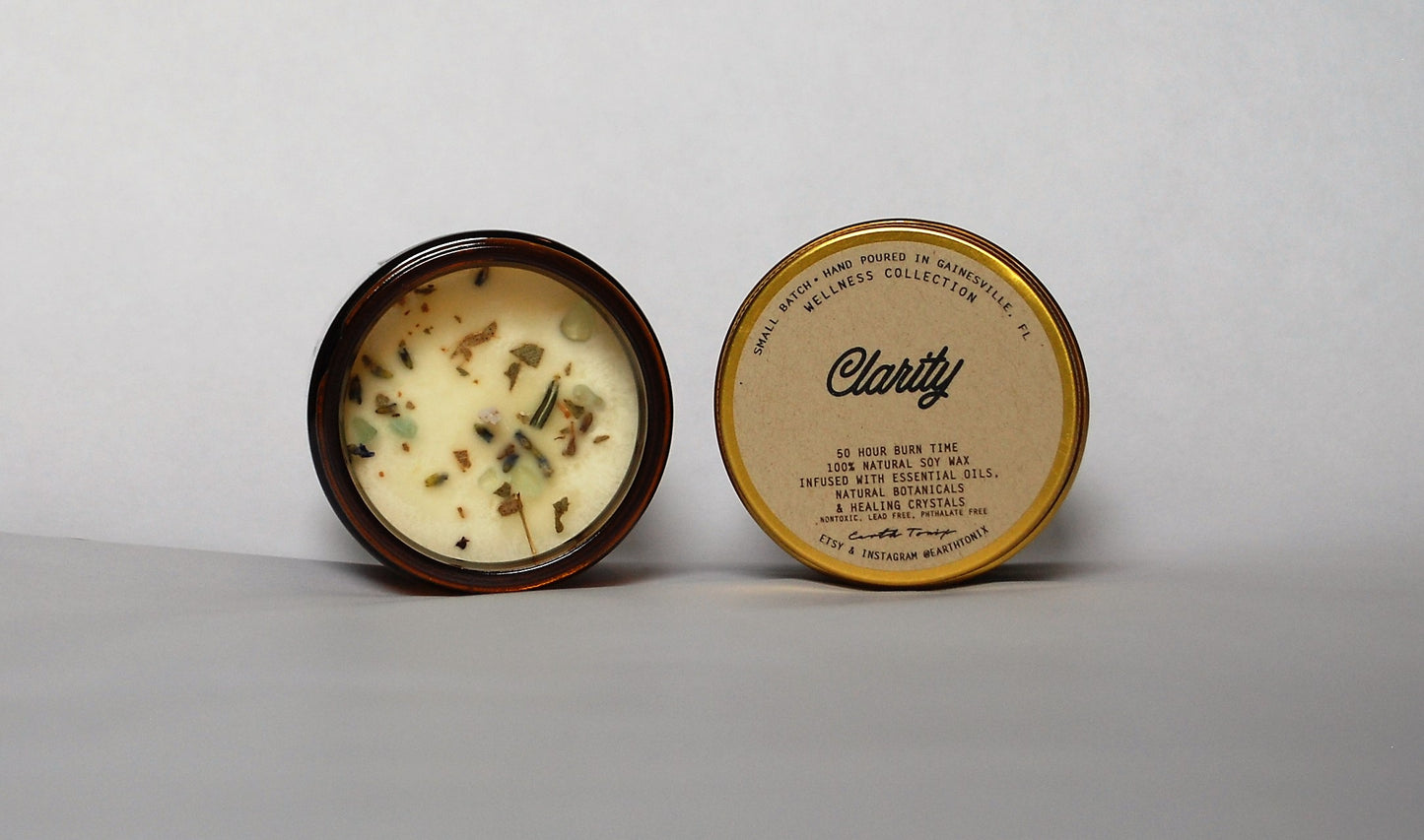 Wellness Soy Candles - Vegan, Small Batch, Local, Zero-waste, Non-toxic