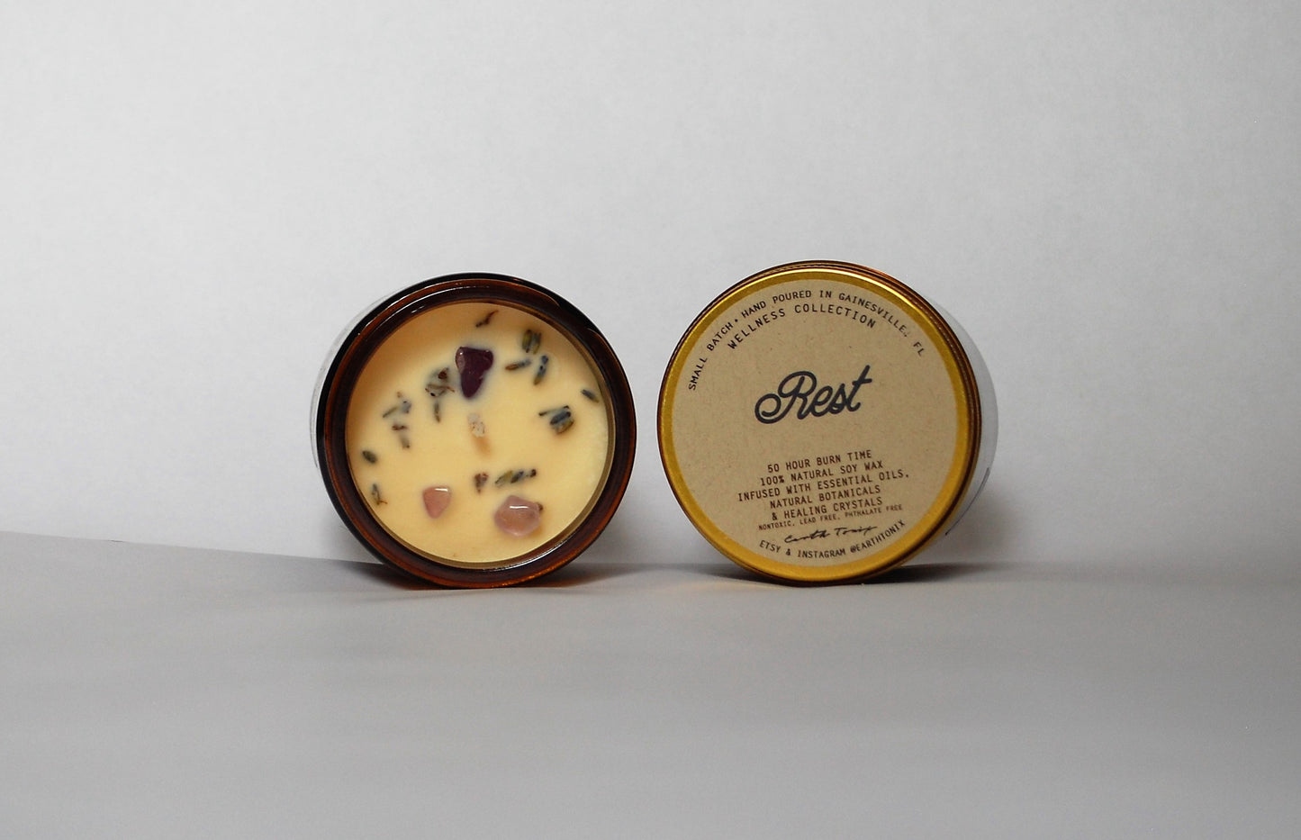 Wellness Soy Candles - Vegan, Small Batch, Local, Zero-waste, Non-toxic