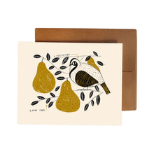 Load image into Gallery viewer, Zero-waste Holiday Greeting Cards - Blank Inside, Plastic-free, Soy-based Ink, Artisan-crafted

