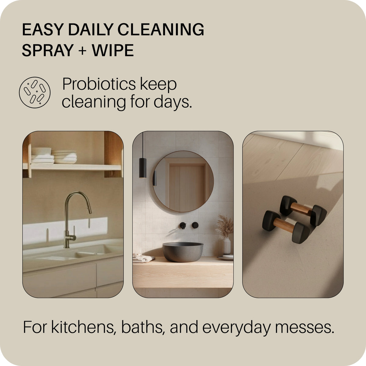 Multi-surface Cleaner Concentrate - Probiotic, Anti-bacterial, Anti-microbial, Anti-viral, Kid-Safe