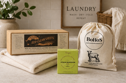 The Non-Toxic Laundry Room Reset System - Zero-waste, Antibacterial, Non-toxic, Compostable, Vegan