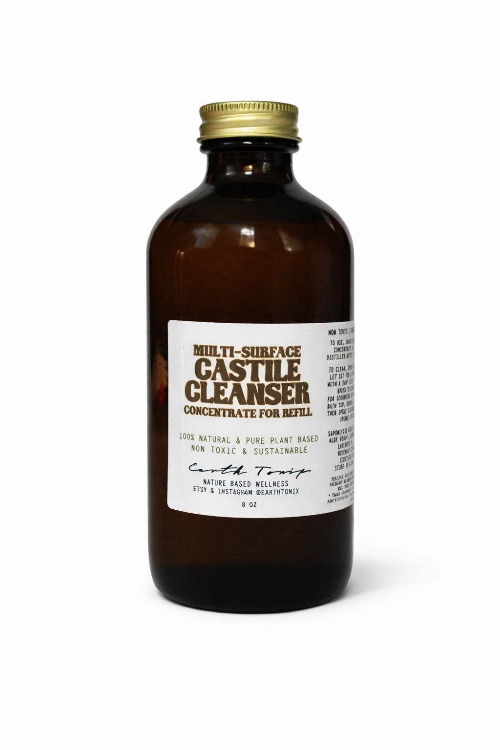 Multi-surface Cleaner Concentrate - Anti-bacterial, Anti-microbial, Anti-viral, Kid-Safe