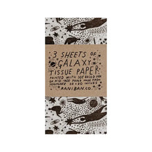 Load image into Gallery viewer, Zero-waste Galaxy Tissue Paper - Cellulose, Acid-free, Plastic-free, Soy-based Ink, Artisan-crafted
