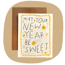 Load image into Gallery viewer, Zero-waste Holiday Greeting Cards - Blank Inside, Plastic-free, Soy-based Ink, Artisan-crafted
