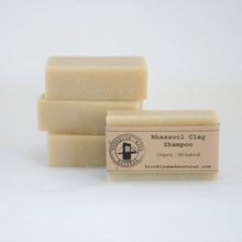 Load image into Gallery viewer, Rhassoul Clay Shampoo Bar - Vegan, Plastic-free, Non-toxic, Cruelty-free, Organic
