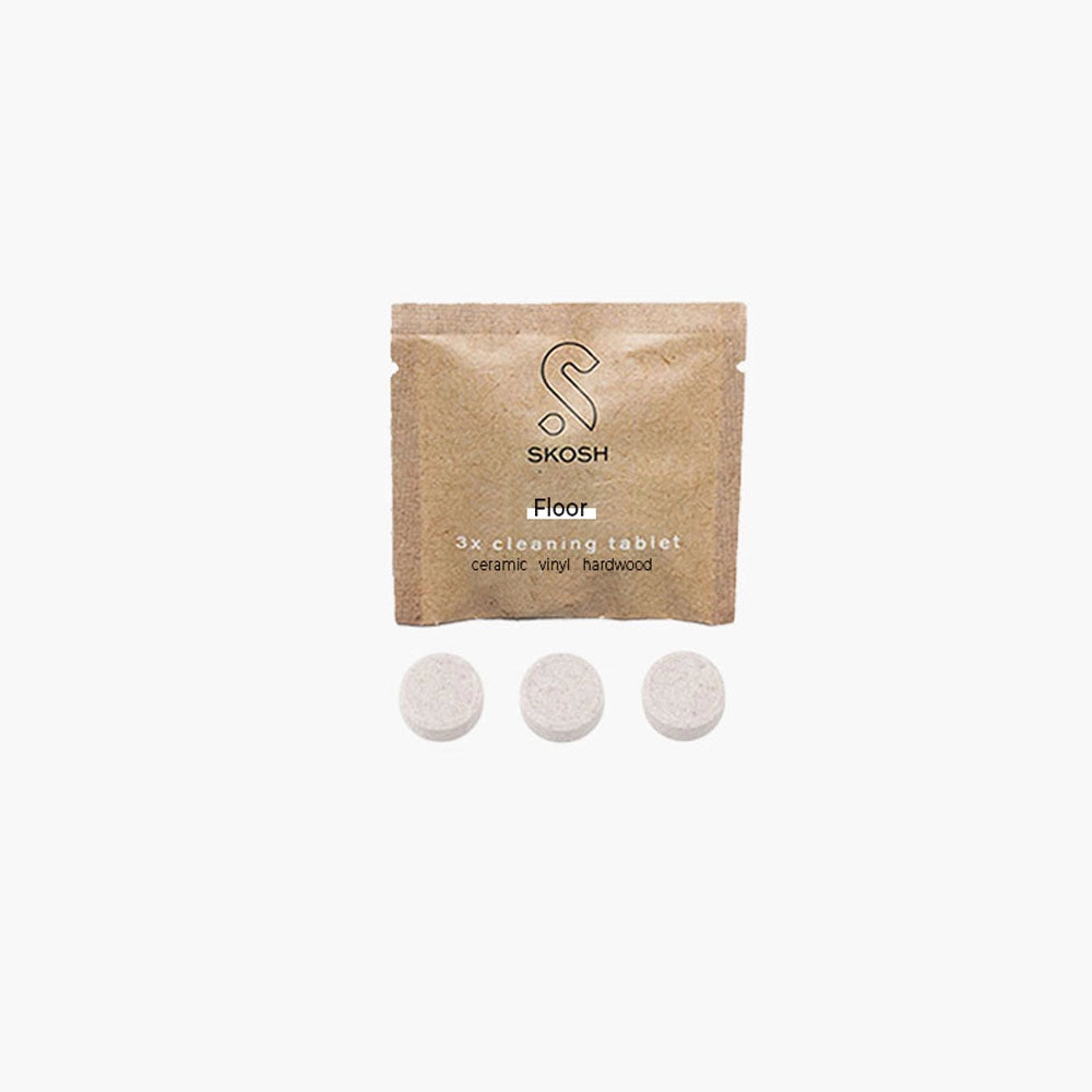 Floor Cleaner Tablets - Antibacterial, Naturally-derived, Vegan, Fragrance-free, Plastic-free