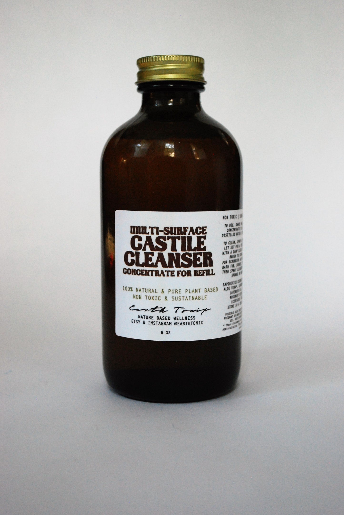 Multi-surface Cleaner Concentrate - Anti-bacterial, Anti-microbial, Anti-viral, Kid-Safe